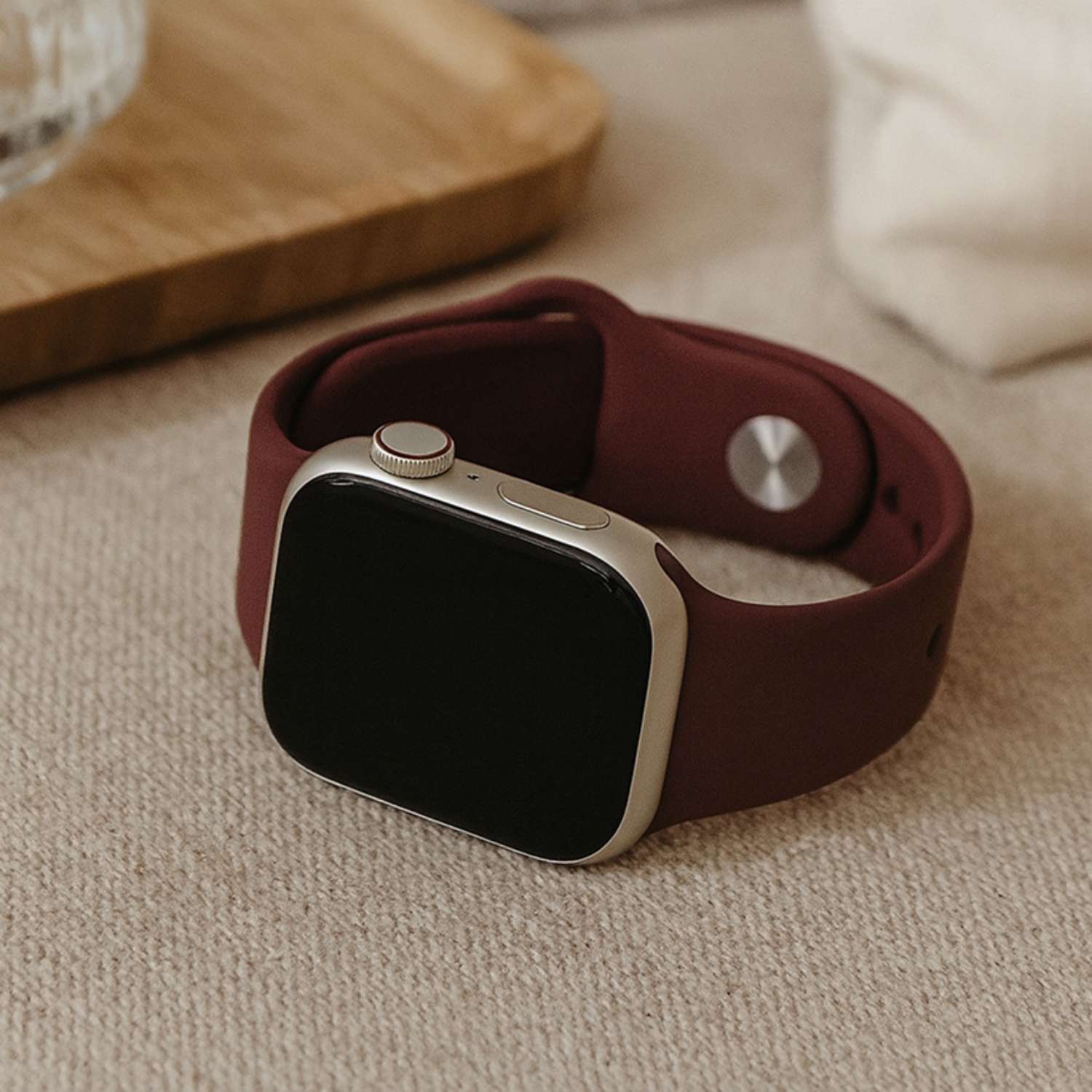 Apple Watch Sport Strap - Mulberry