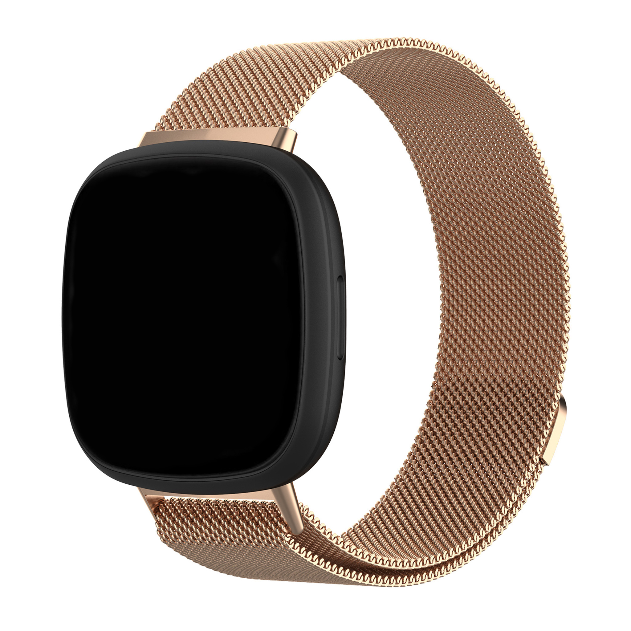 Fitbit Versa 3 / Sense Milanese Strap - Rose Gold