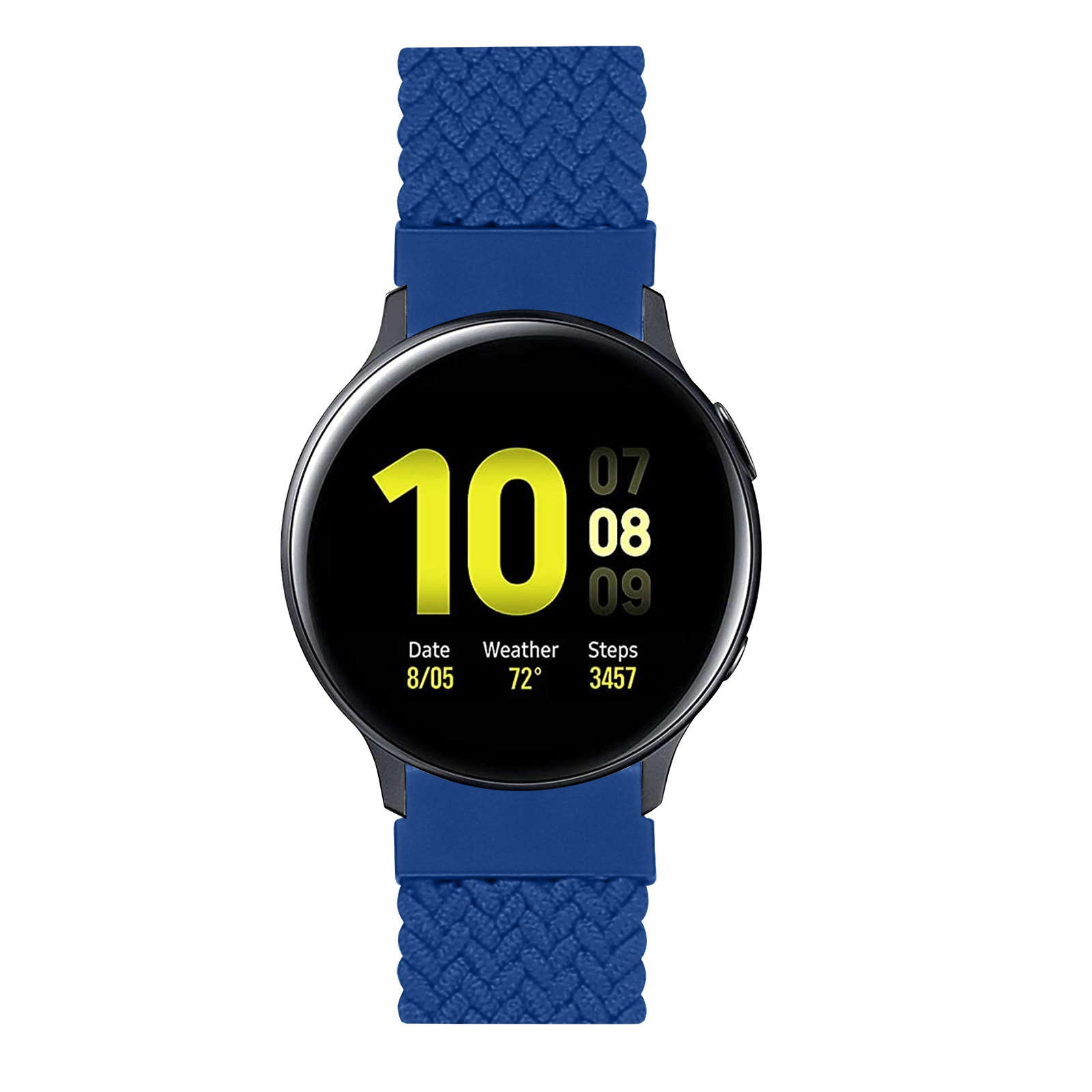 Samsung Galaxy Watch Nylon Braided Solo Strap - Atlantic Blue