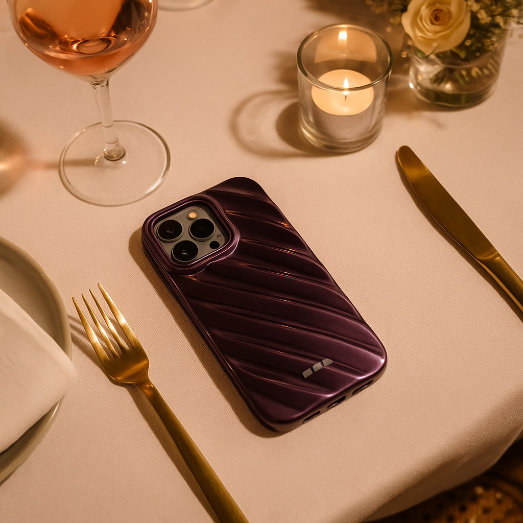 iPhone 14 Pro Max case Lustra - purple iPhone 14 Pro Max case Lustra - purple