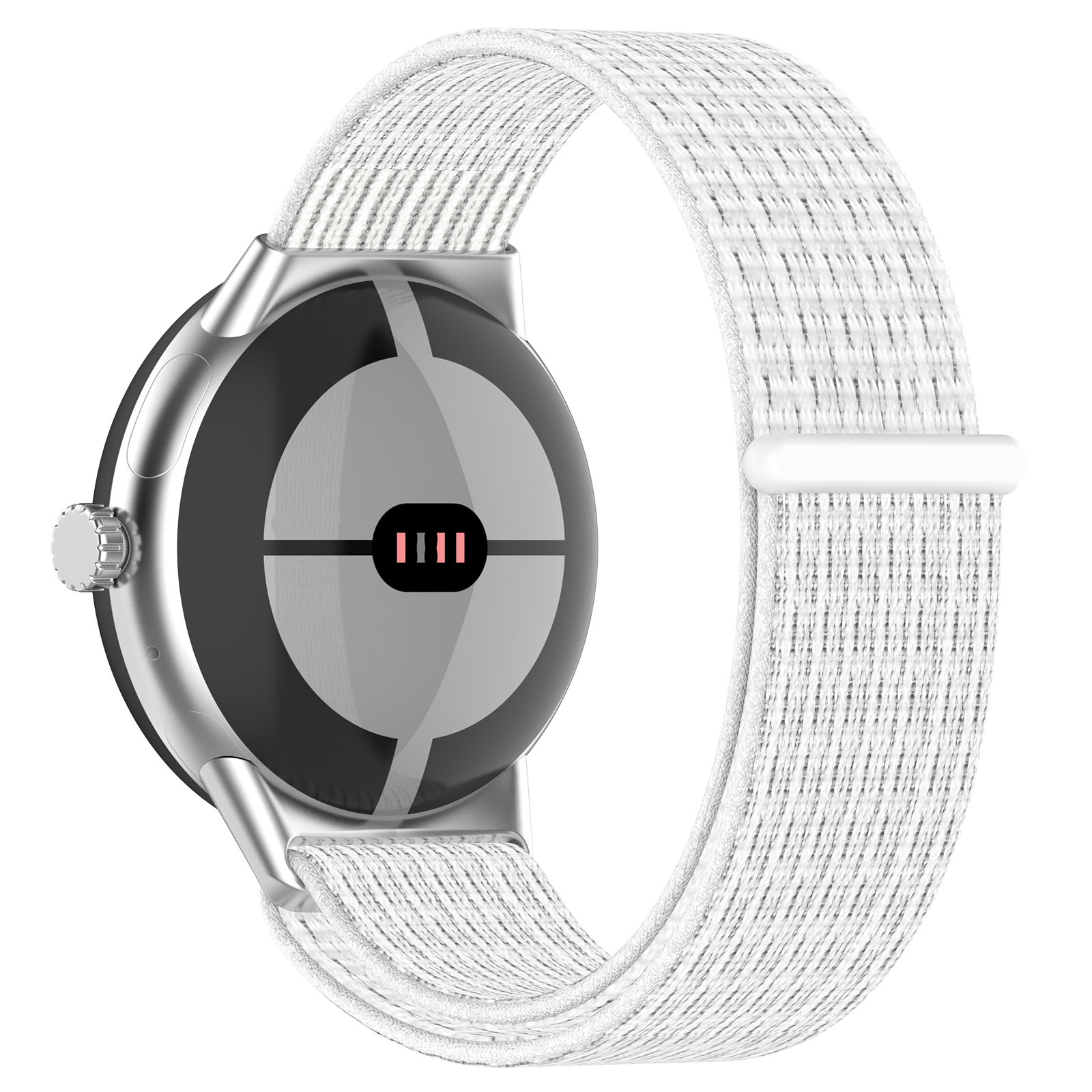 Google Pixel Watch Nylon Sport Strap - White