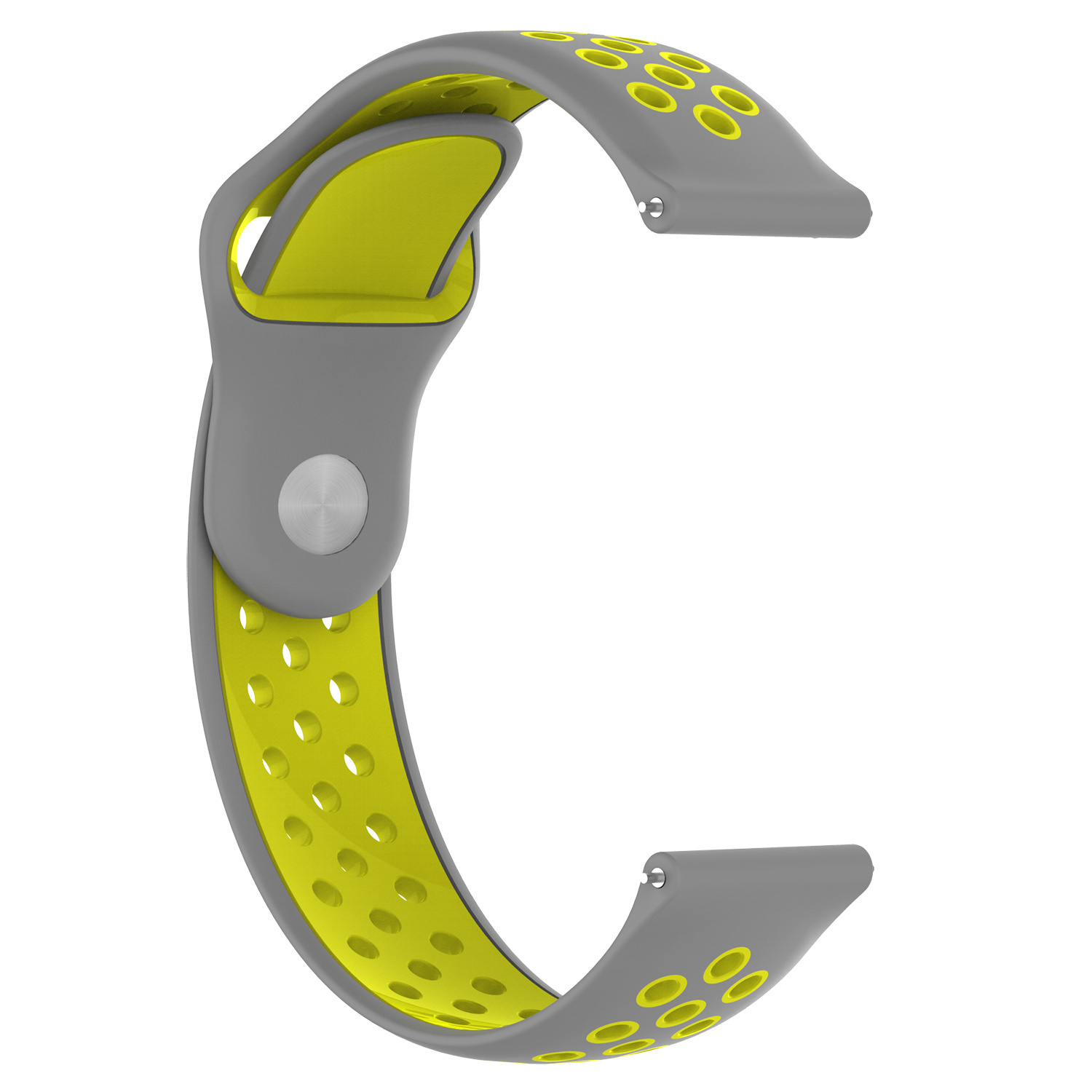Polar Vantage M / Grit X Dual Sport Strap - Grey Yellow
