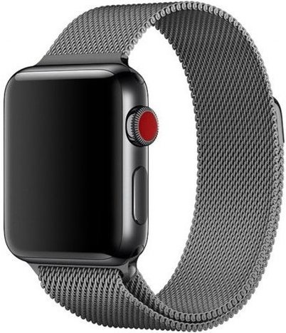 Apple Watch Milanese Strap - Space Grey