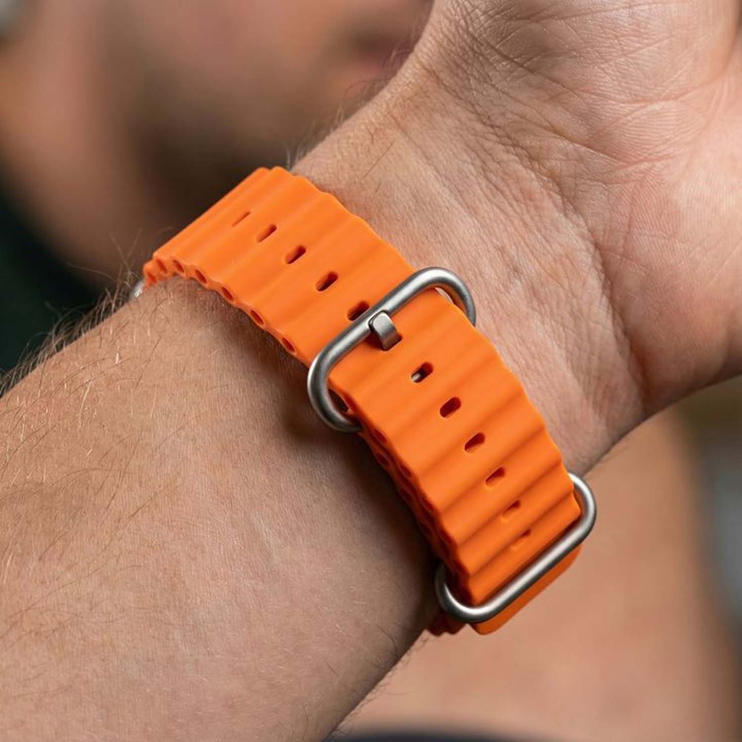 Apple Watch Sport Ocean Strap - Orange