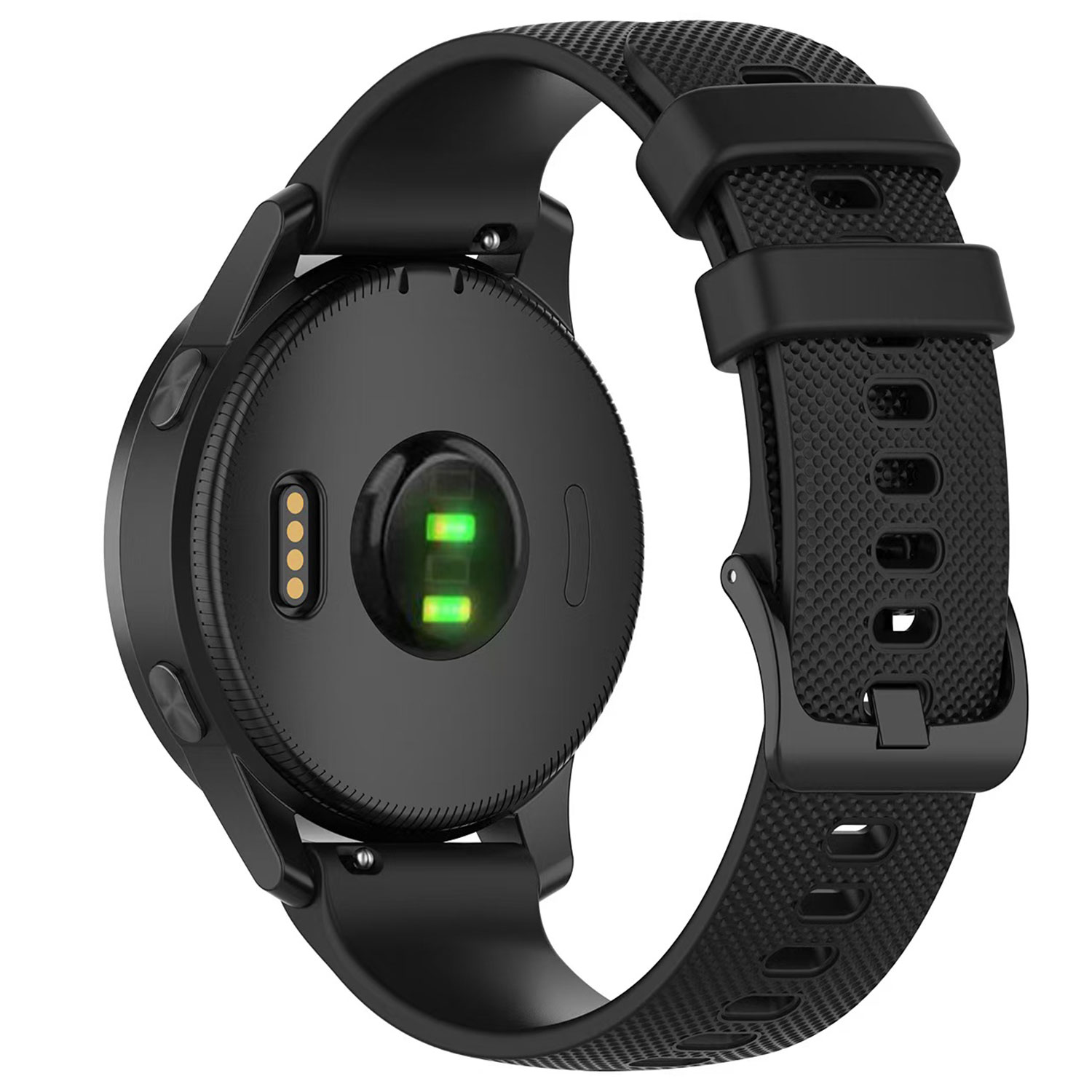 Samsung Galaxy Watch 4 Classic Buckle Silicone Strap - Black