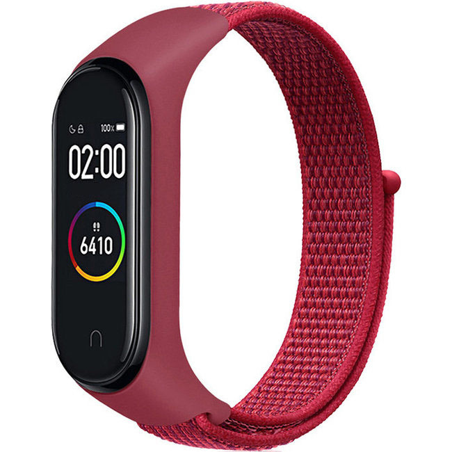 Xiaomi Mi 3/4/5/6 Nylon Sport Strap - Red