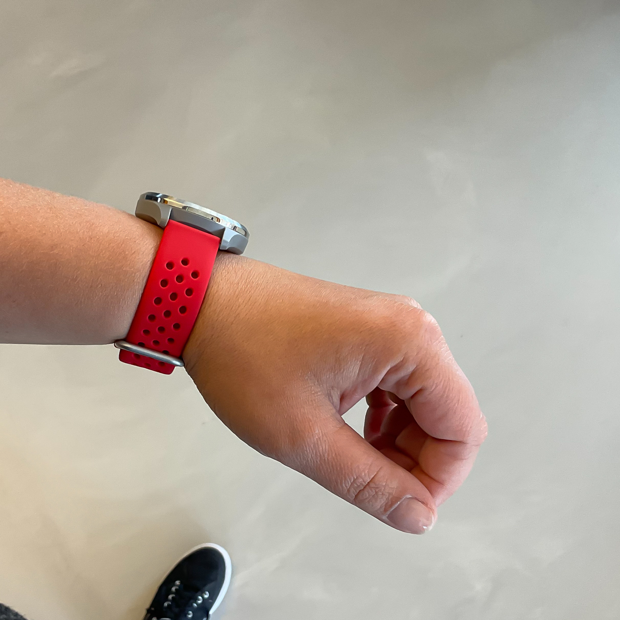 Garmin Vivoactive / Vivomove Sport Double Buckle Strap - Red