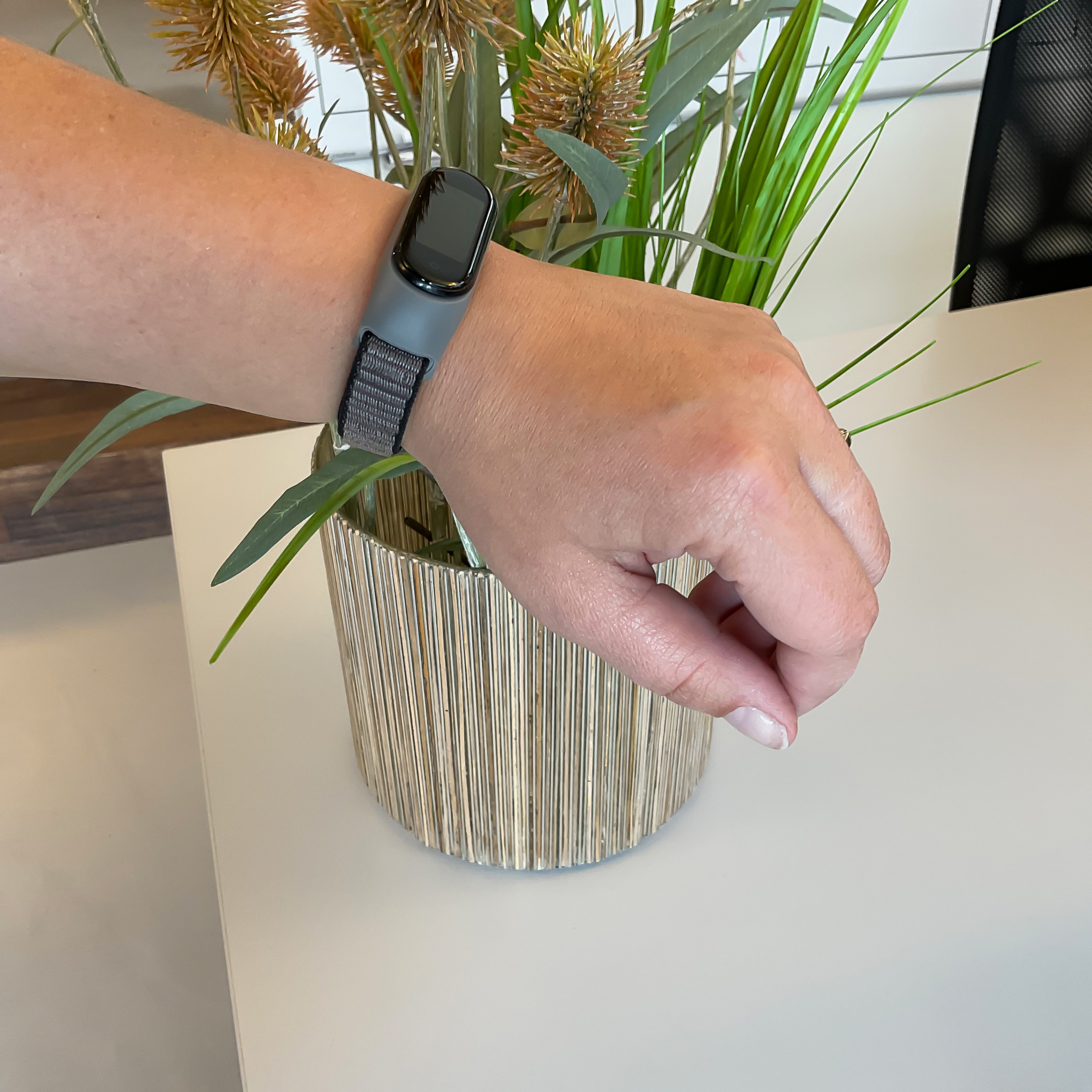 Xiaomi Mi 3/4/5/6 Nylon Sport Loop Strap - Anchor Grey