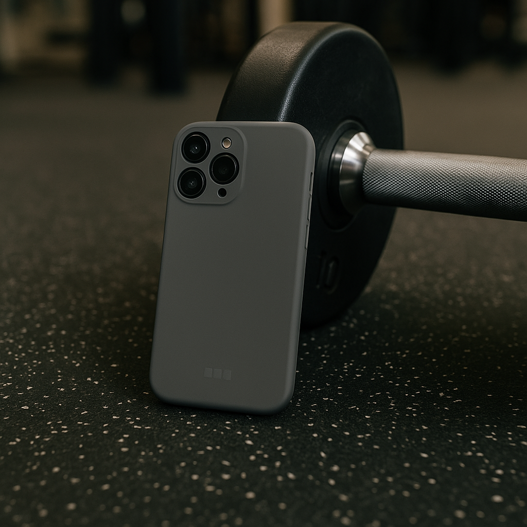 iPhone 17 Air case Coloree - silicone - grey