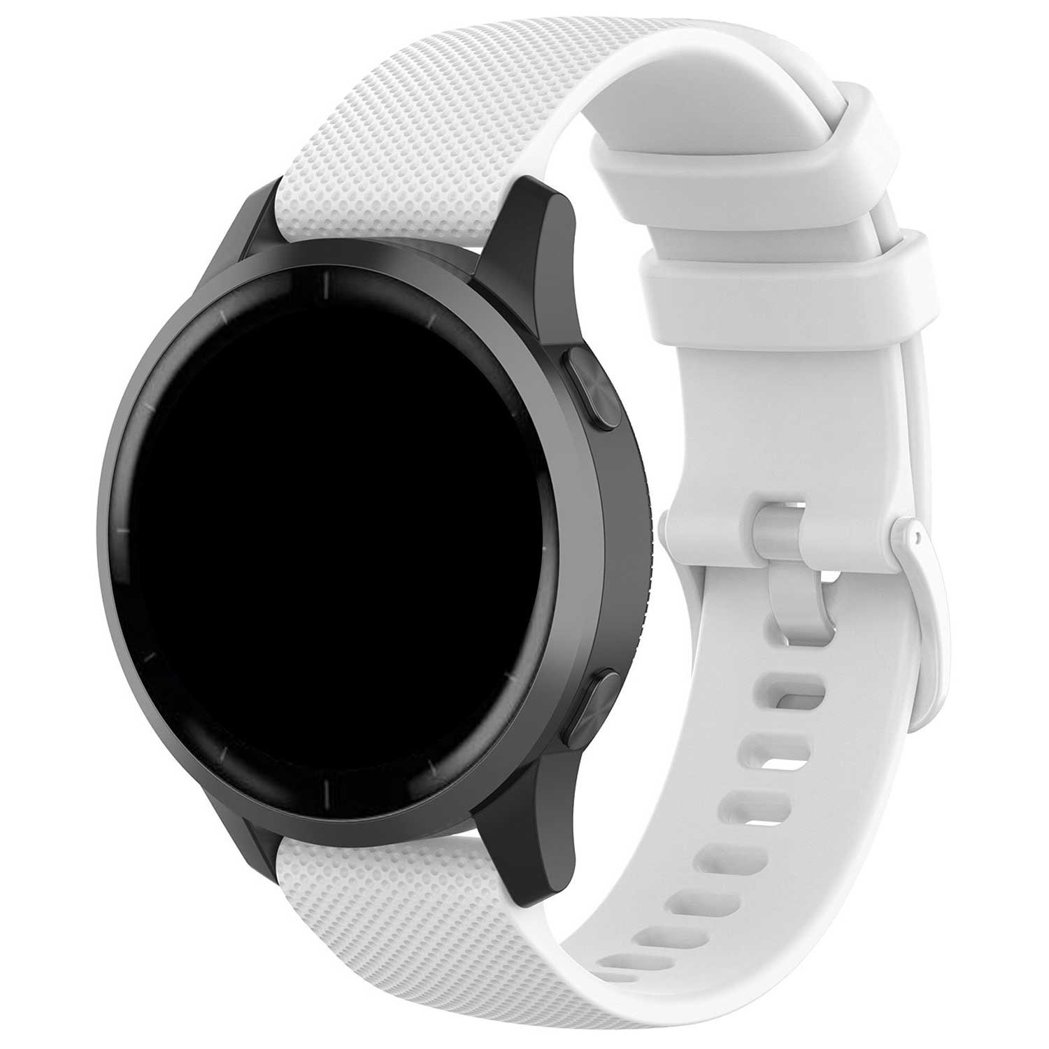 Samsung Galaxy Watch 7 Buckle Silicone Strap - White