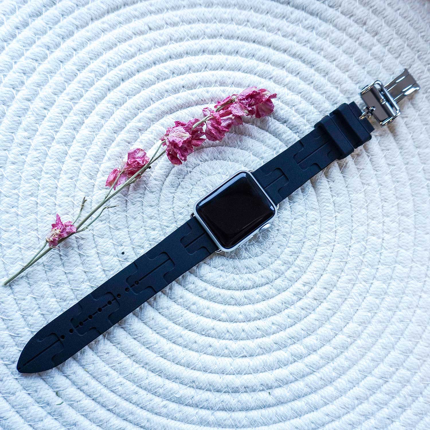 Apple Watch Sport HermèS Kilim Single Tour - Black