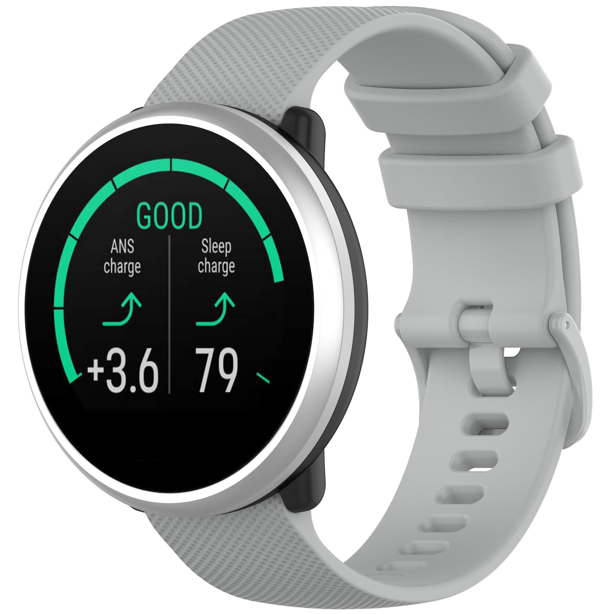 Polar Ignite Sport Buckle Strap - Grey