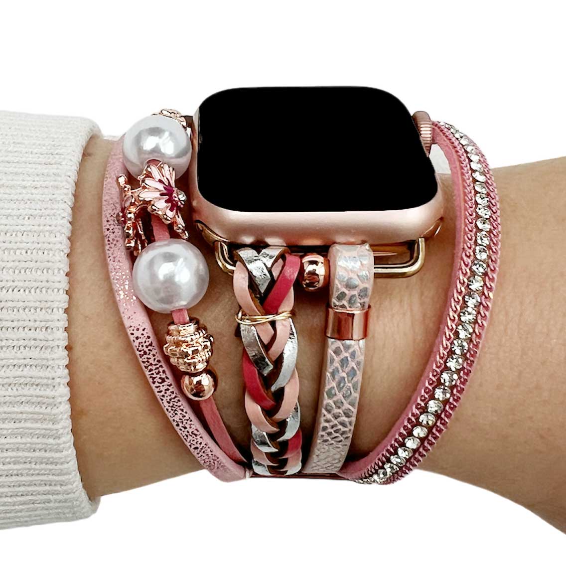 Apple Watch Jewellery Strap – Liz Pink