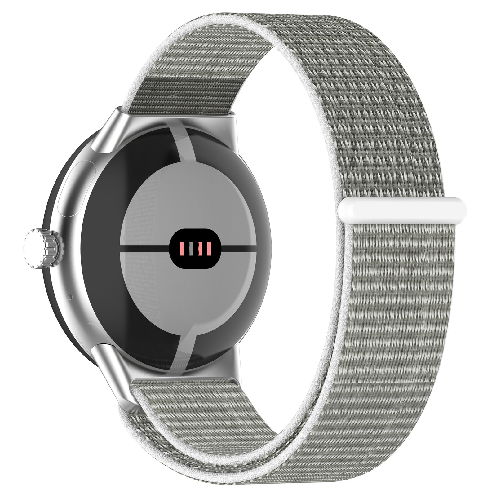Google Pixel Watch Nylon Sport Strap - Seashell