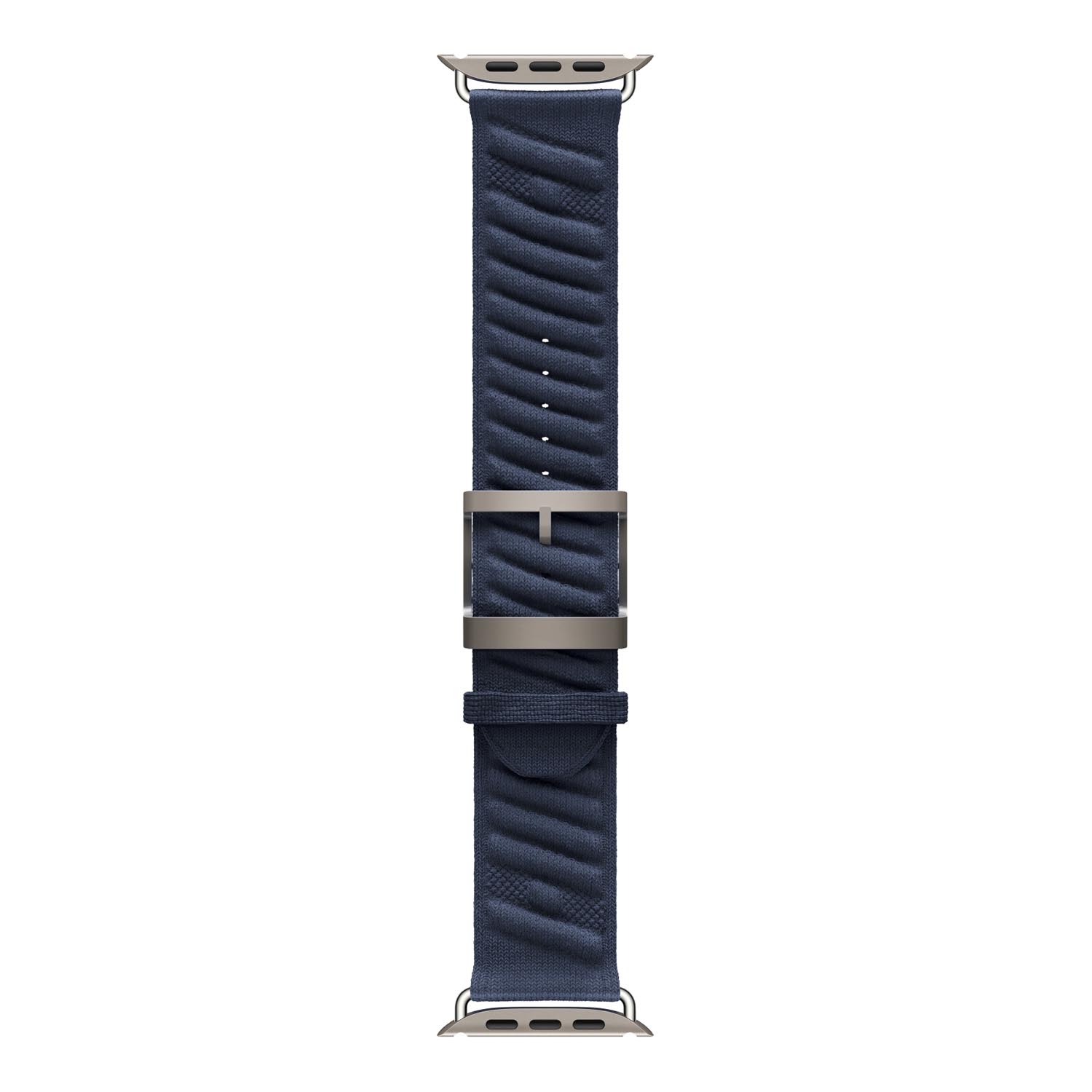Apple Watch strap Averro - nylon - midnight blue