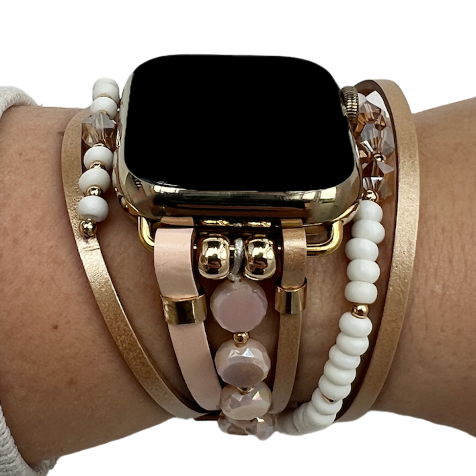 Apple Watch Jewellery Strap – Mandy Pink