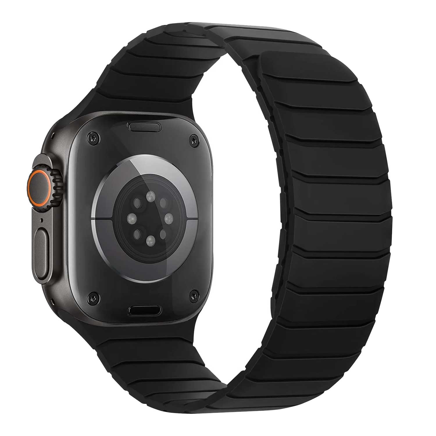 Apple Watch strap Vetra - silicone - black