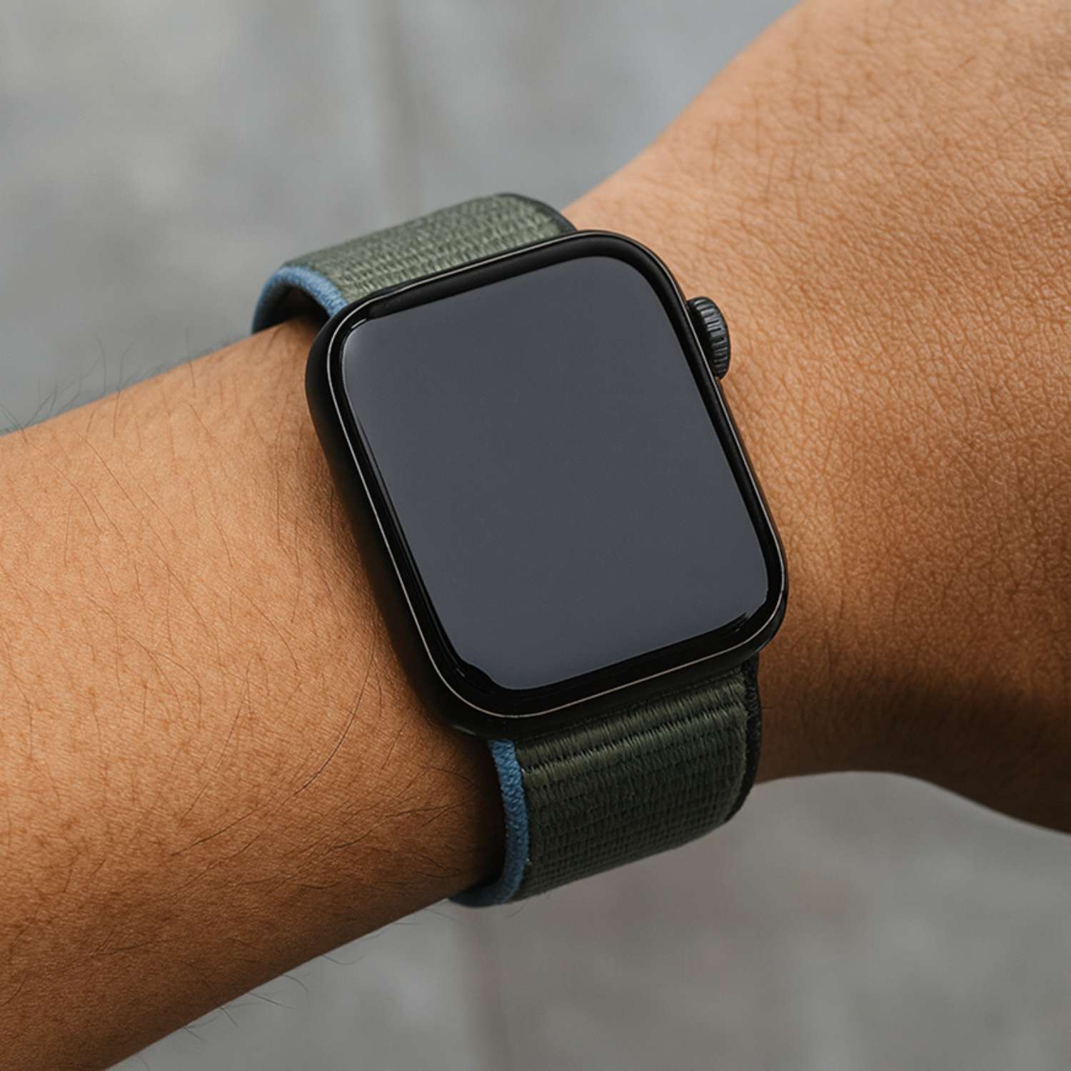 Apple Watch Nylon Sport Loop Strap - Inverness Green