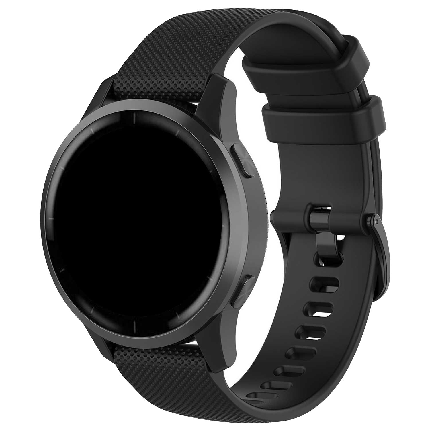 Samsung Galaxy Watch 6 Buckle Silicone Strap - Black