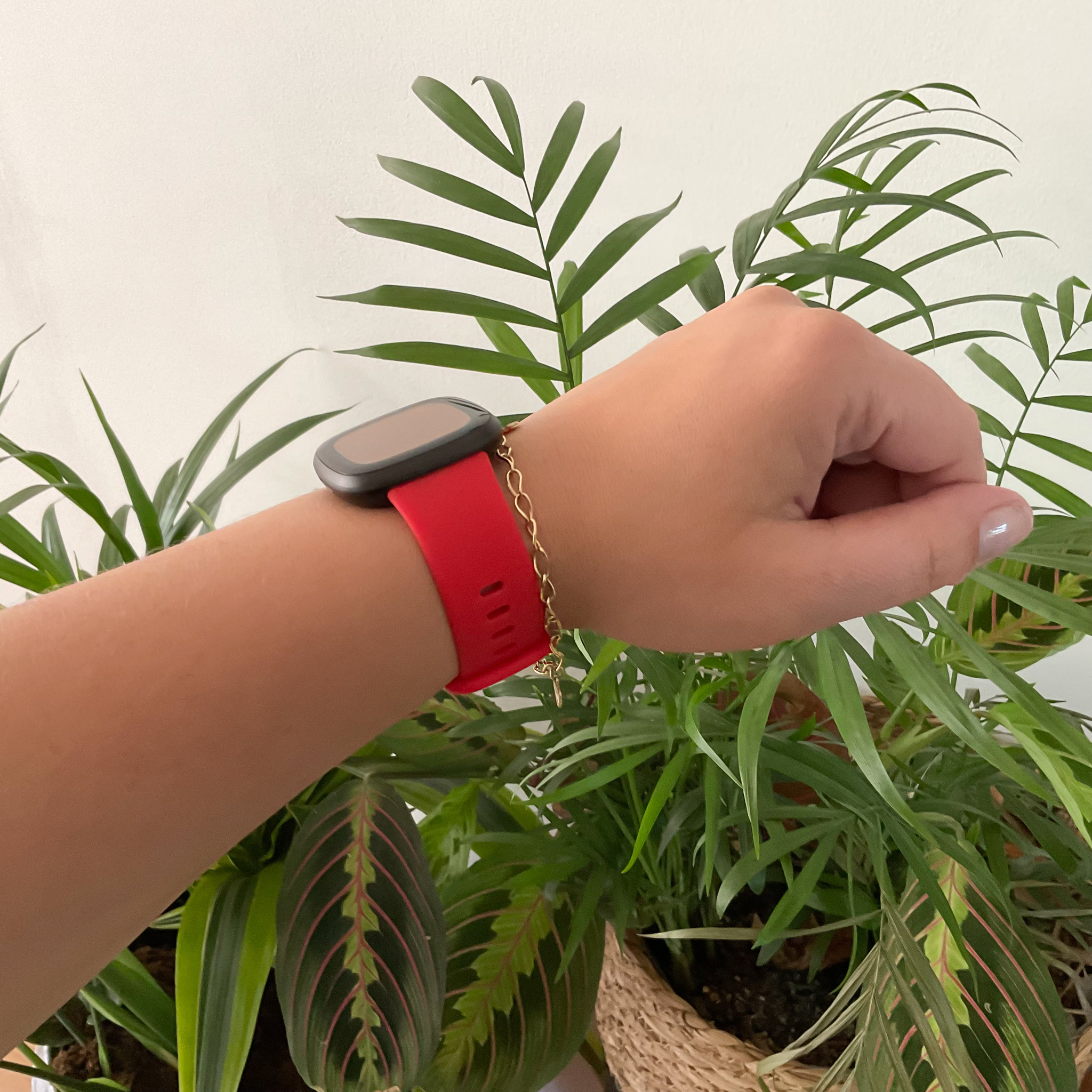 Fitbit Versa 3 / Sense Sport Strap - Red