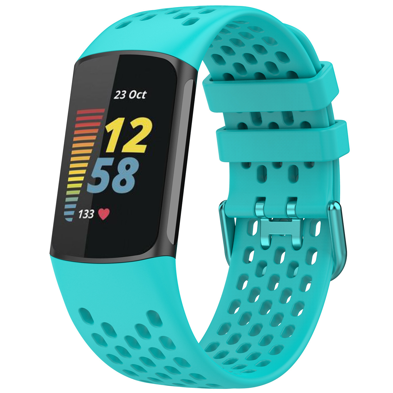 Fitbit Charge 5 Sport Point Strap - Teal