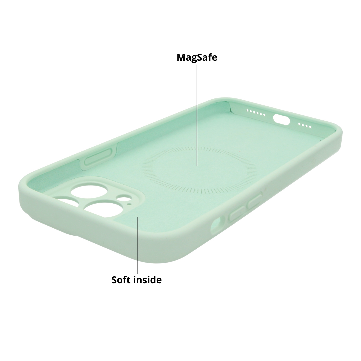 iPhone 17 Air case Coloree - silicone - green