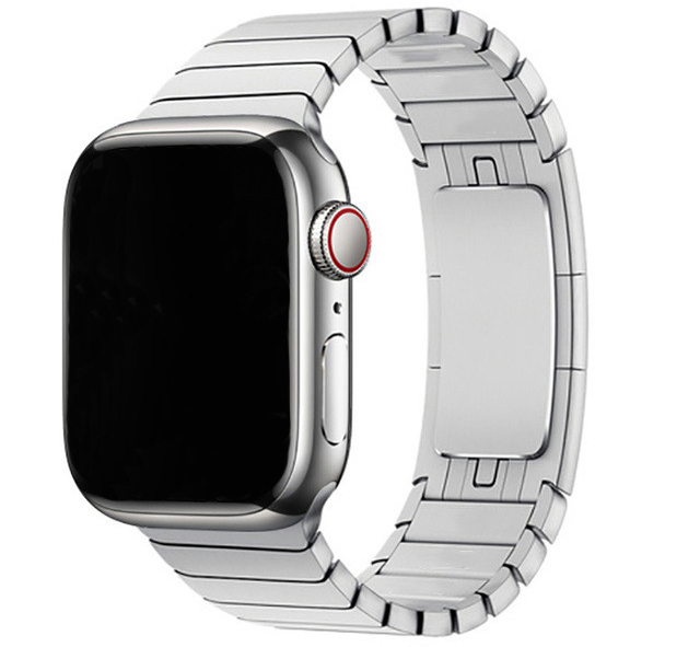 Apple Watch Steel Link Strap - Silver