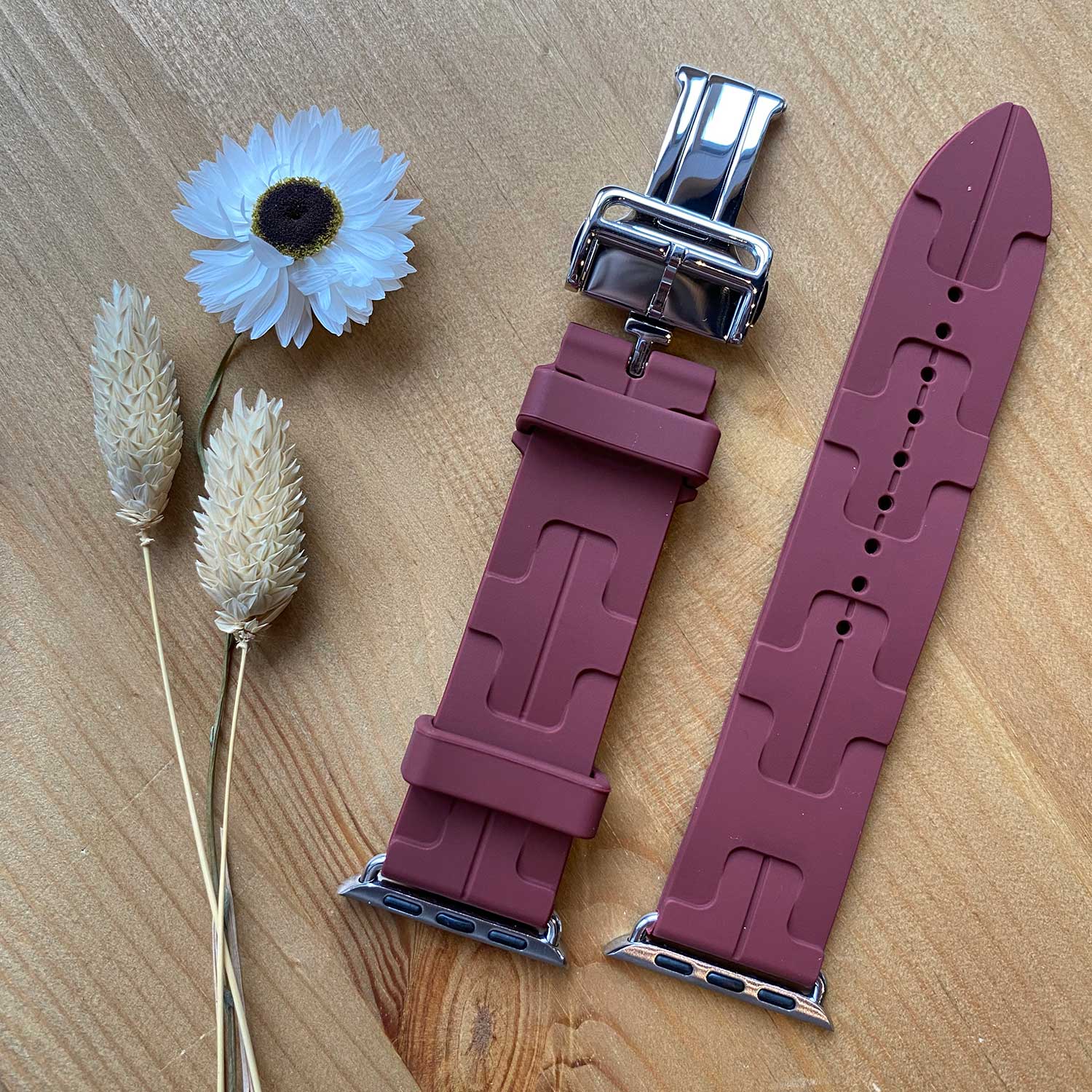 Apple Watch Sport HermèS Kilim Single Tour - Red
